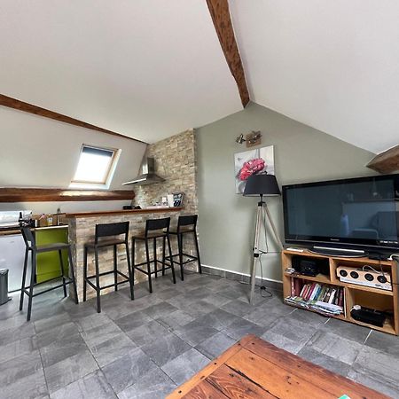 Les Combles De L Aure Grand Studio Cosy Confortable Classe 3 Etoiles Centre Bayeux 2 Mn A Pied Cathedrale Proche Plages Du Debarquement Zewnętrze zdjęcie