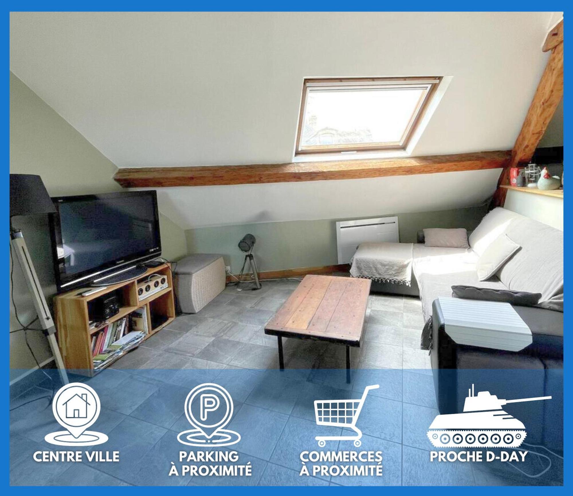 Les Combles De L Aure Grand Studio Cosy Confortable Classe 3 Etoiles Centre Bayeux 2 Mn A Pied Cathedrale Proche Plages Du Debarquement Zewnętrze zdjęcie